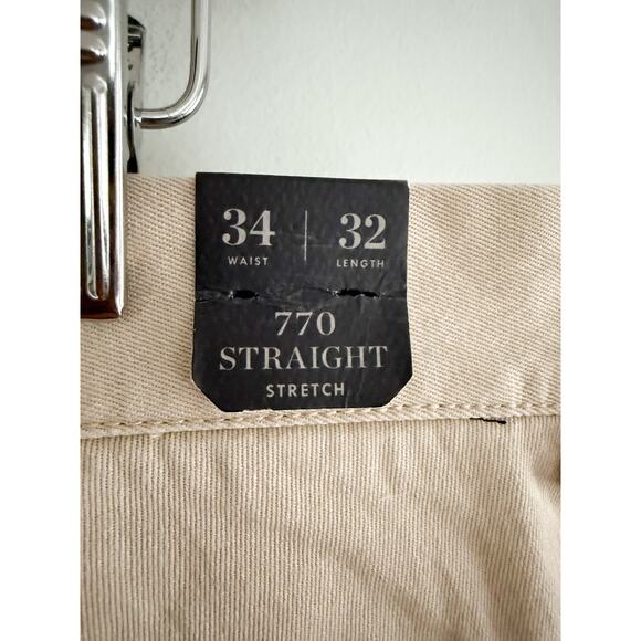 J. Crew | NWT | 770™ Straight-fit stretch chino pant in Khaki | Sz 34x32 - Picture 9 of 12